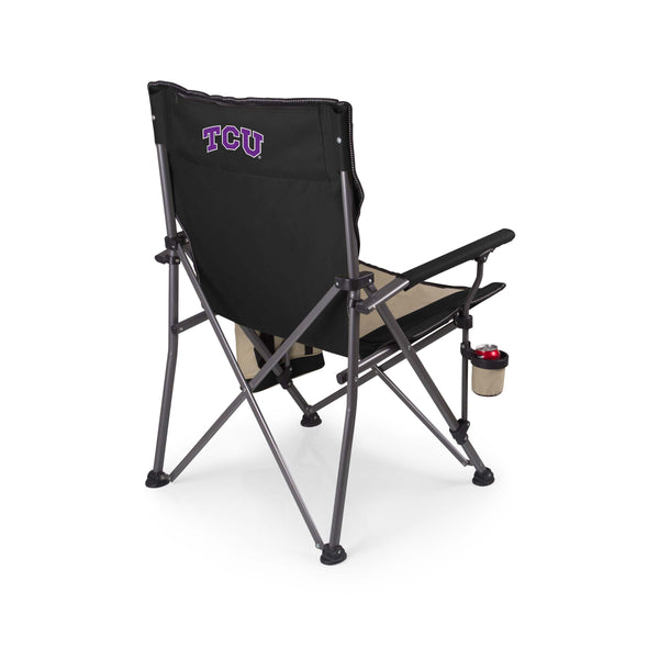 TCU Horned Frogs - Big Bear XXL Camping Chair with Cooler