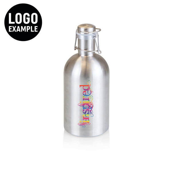 Stainless Steel 64 oz. Growler