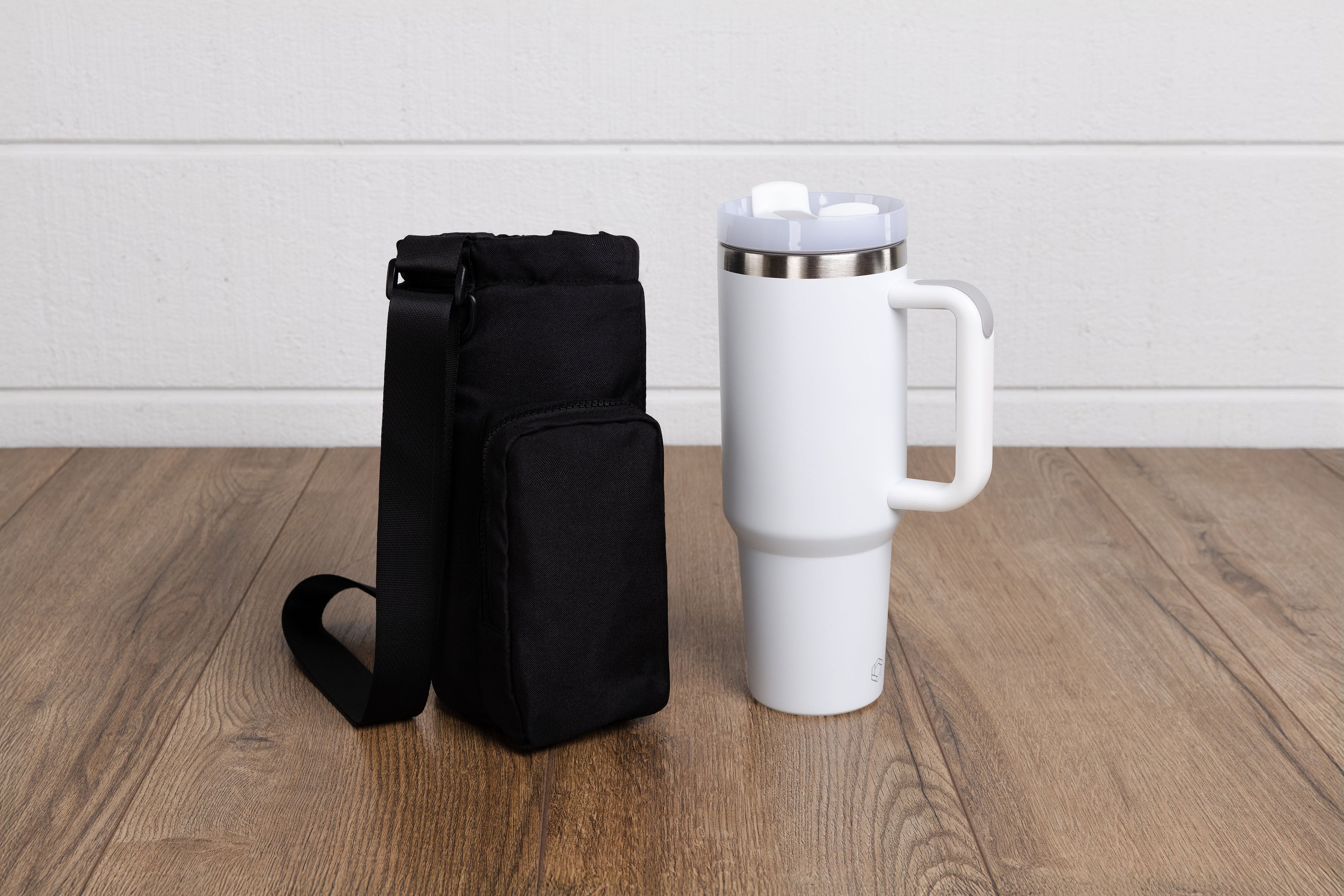 Eclipse Tumbler Tote with 40oz Stainless Travel Mug