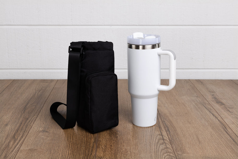 Eclipse Tumbler Tote with 40oz Stainless Travel Mug