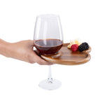 Heart Shaped Wine Appetizer Plates