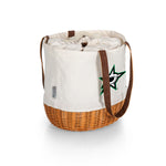 Dallas Stars - Coronado Canvas and Willow Basket Tote