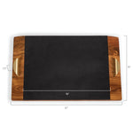 Indiana Hoosiers - Covina Acacia and Slate Serving Tray