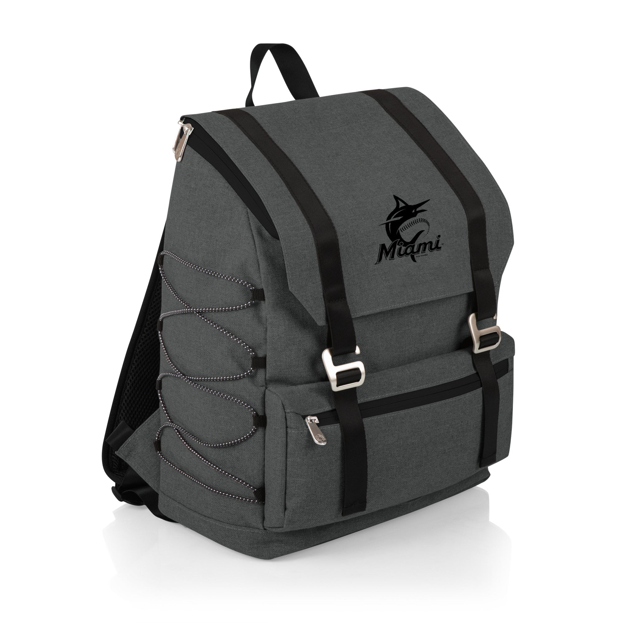 Miami Marlins - On The Go Traverse Backpack Cooler