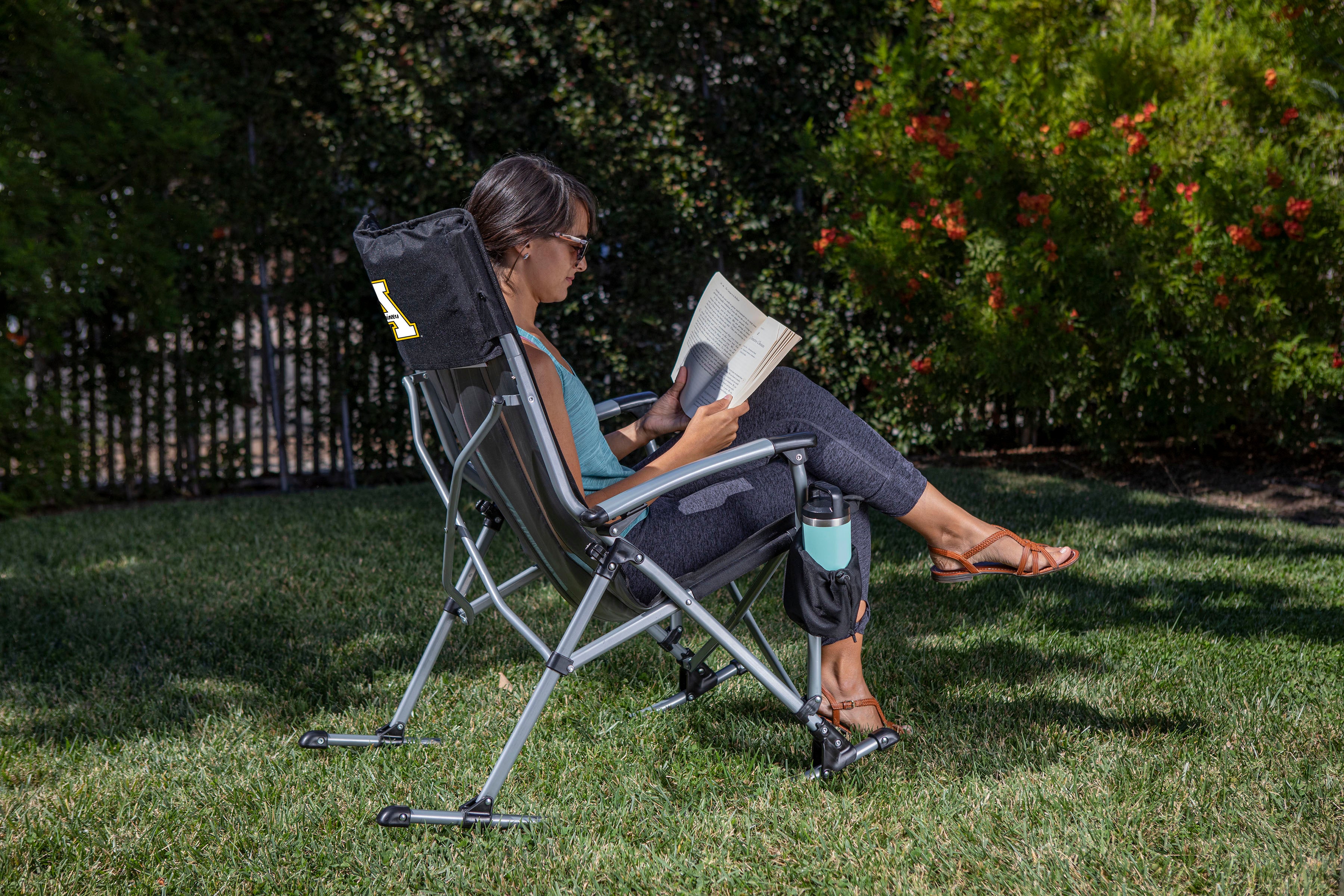 App State Mountaineers - Outdoor Rocking Camp Chair