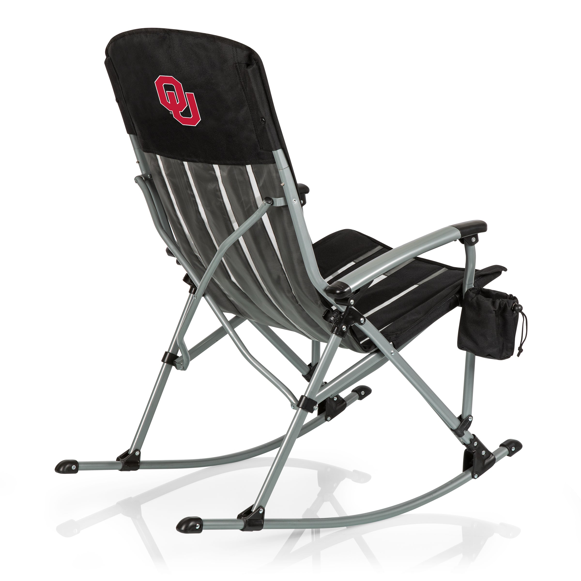 Oklahoma Sooners - Outdoor Rocking Camp Chair