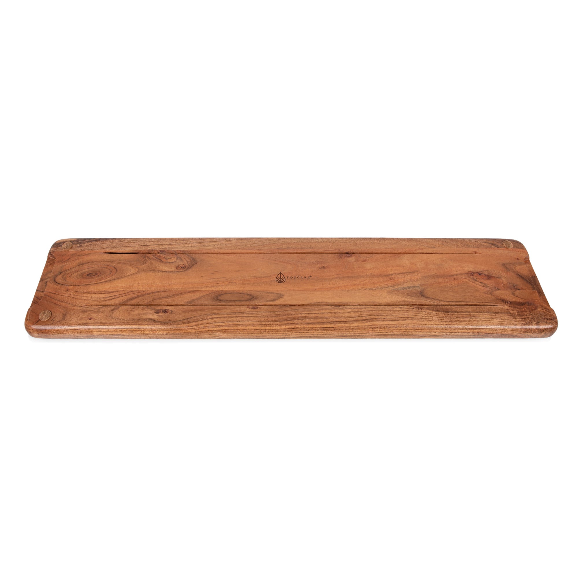 Canapé 36" Appetizer Serving Tray - Acacia Wood