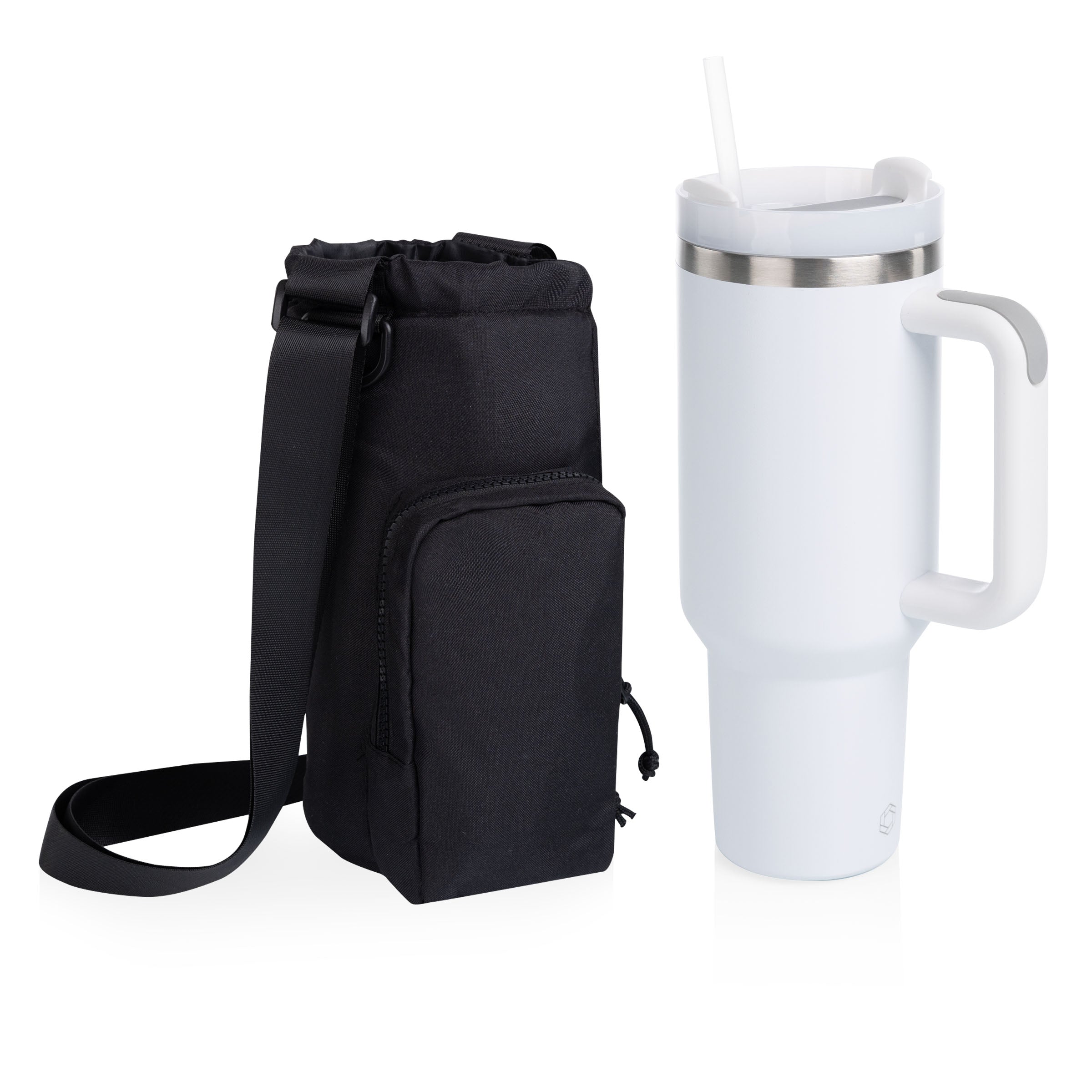 Eclipse 40 oz Travel Tumbler with Carrier Bag Set