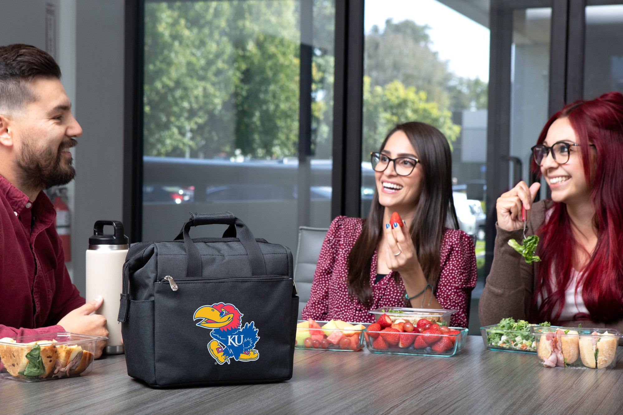 Kansas Jayhawks - On The Go Lunch Bag Cooler