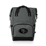 San Francisco 49ers - On The Go Roll-Top Backpack Cooler