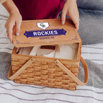 Colorado Rockies - Poppy Personal Picnic Basket