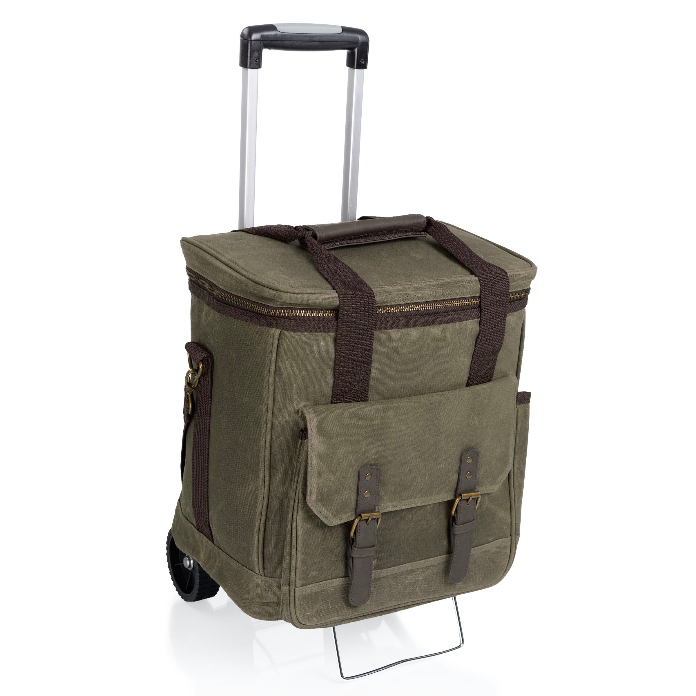 Weekender 6 Bottle Insulated Wine Bag with Trolley