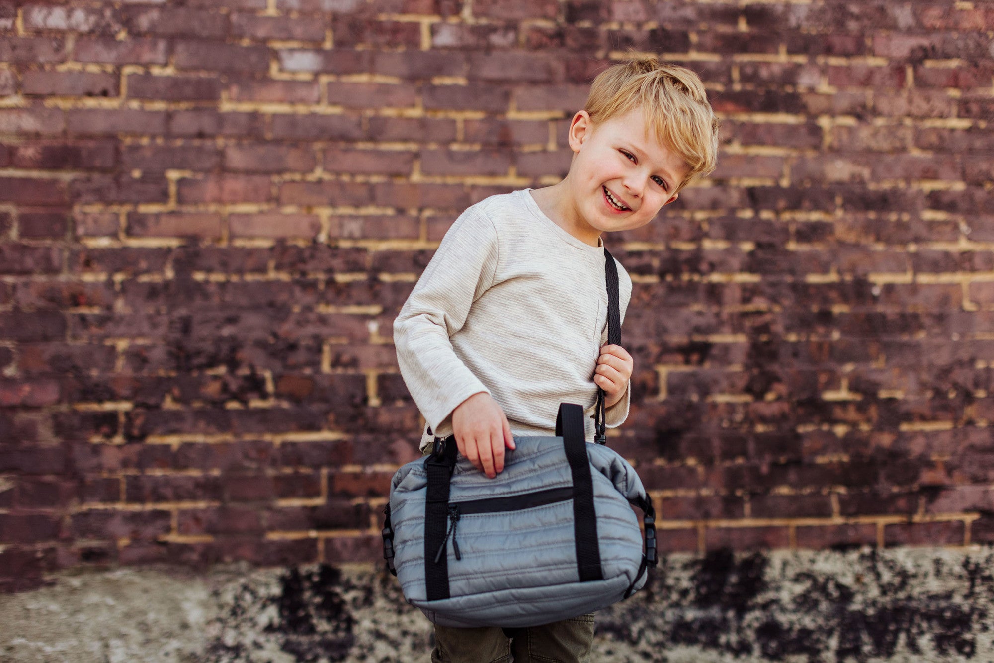 Midday Quilted Washable Insulated Lunch Bag