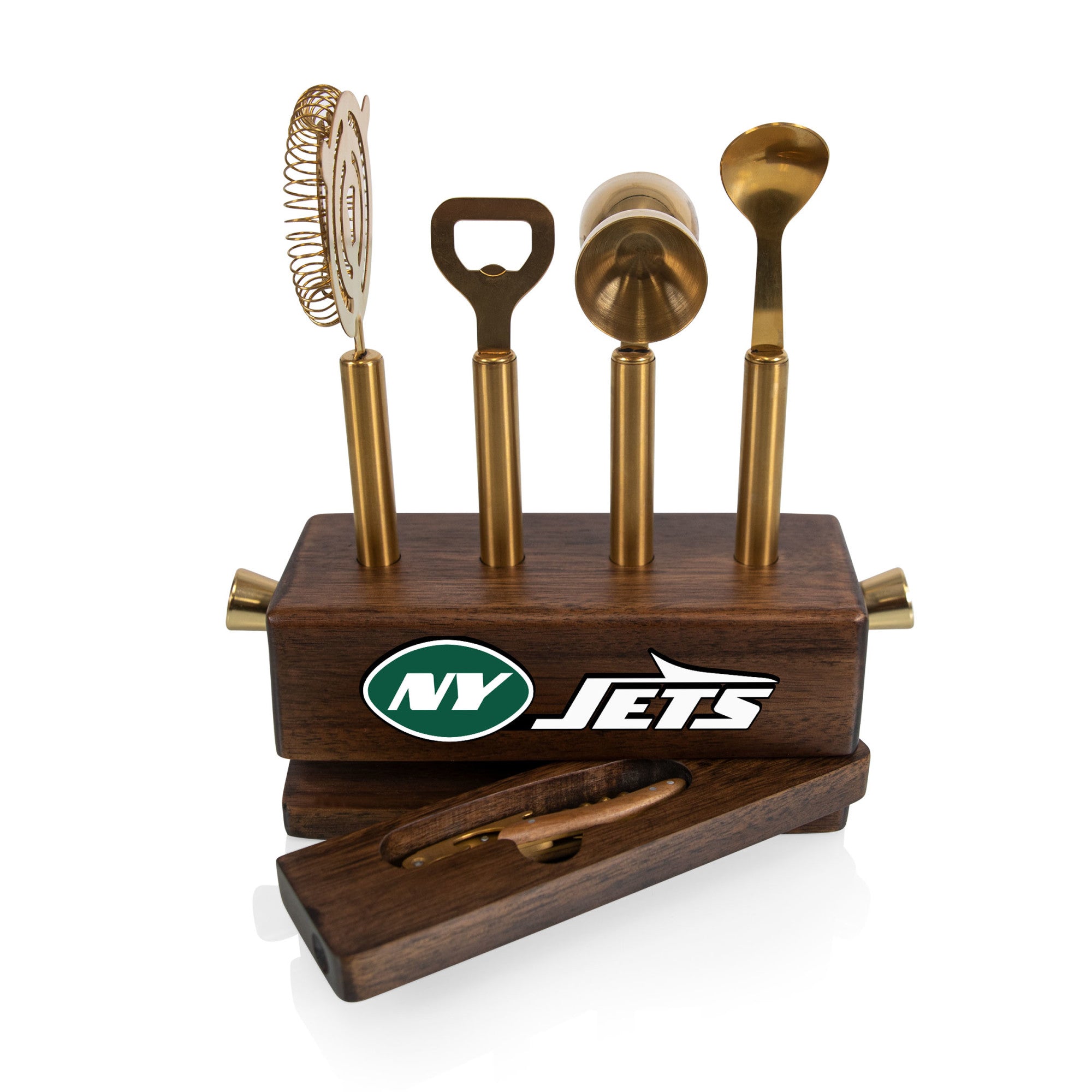 New York Jets - Sidecar 5-Piece Bar Tool Set