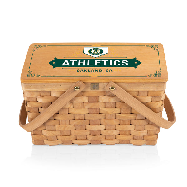 Oakland Athletics - Poppy Personal Picnic Basket