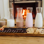 Cava Wine Tasting Kit with 4 Glass Carafes