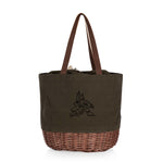 Arizona Coyotes - Coronado Canvas and Willow Basket Tote