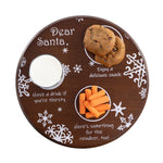 Dear Santa Round Tray