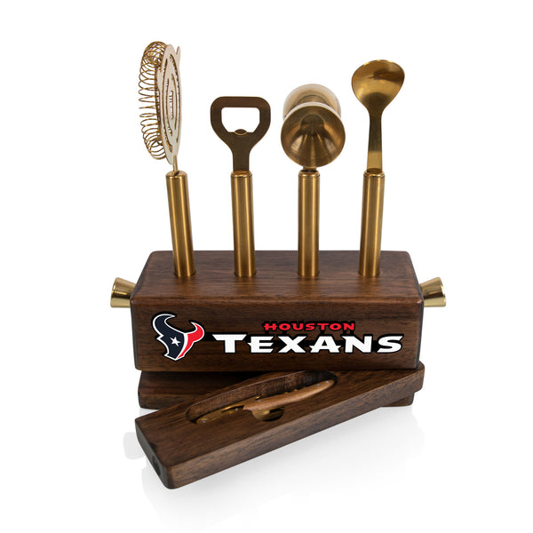 Houston Texans - Sidecar 5-Piece Bar Tool Set