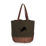 Detroit Lions - Coronado Canvas and Willow Basket Tote