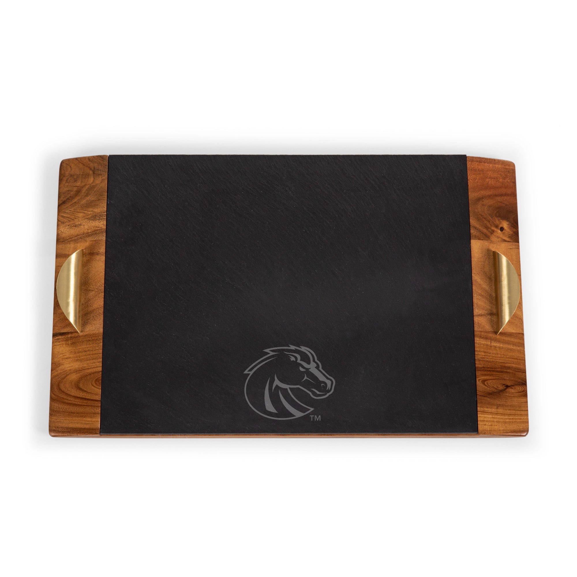 Boise State Broncos - Covina Acacia and Slate Serving Tray