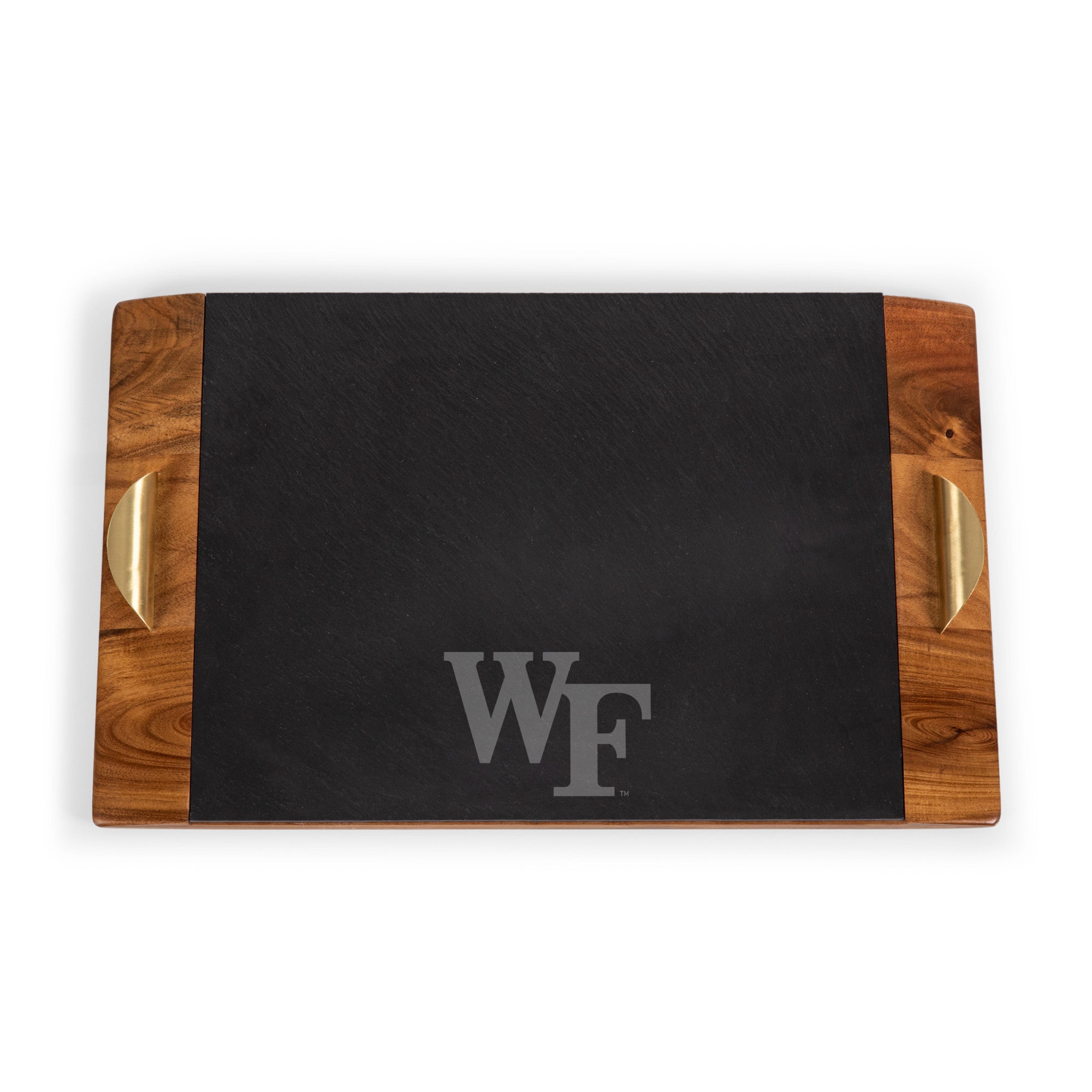 Wake Forest Demon Deacons - Covina Acacia and Slate Serving Tray