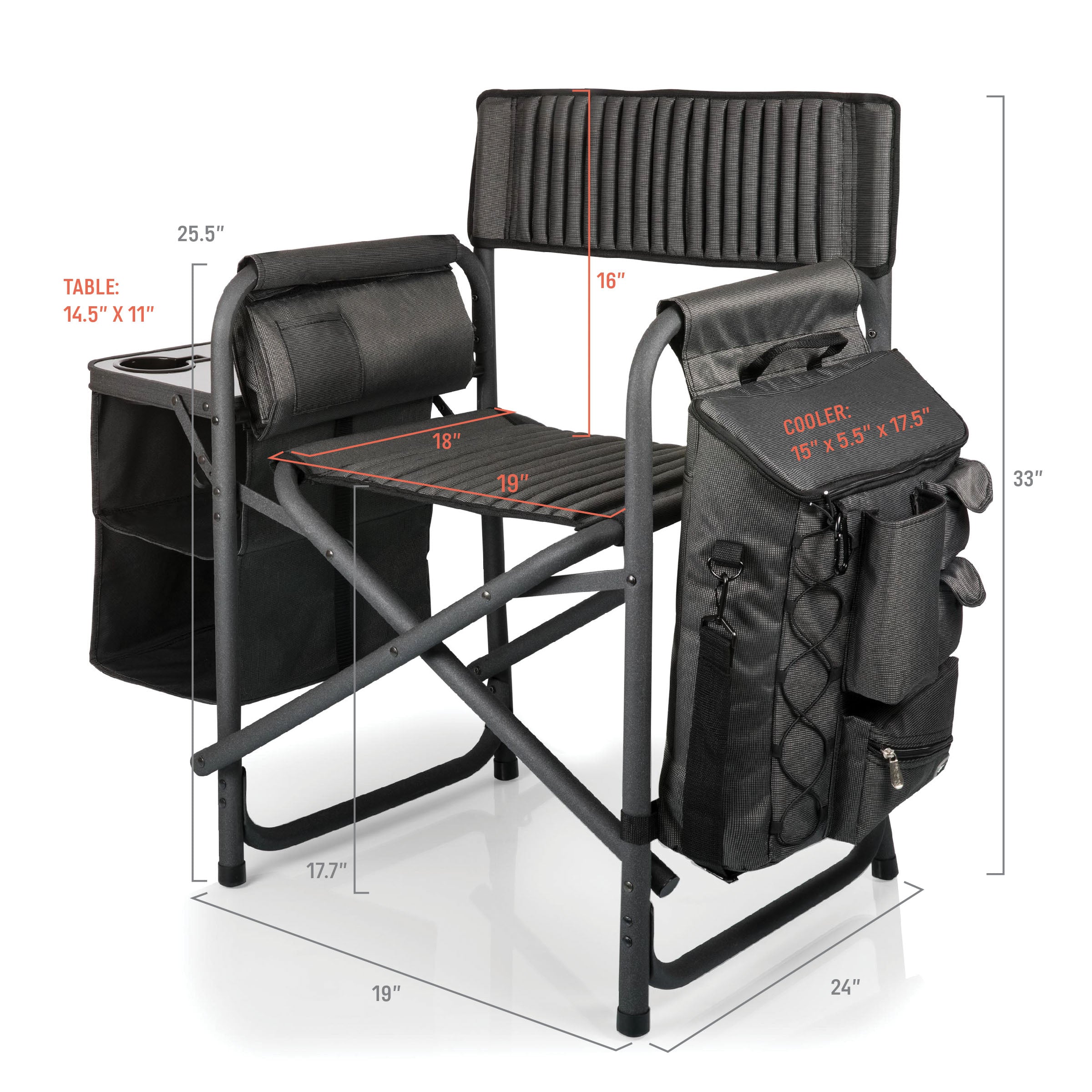 Las Vegas Raiders - Fusion Camping Chair