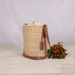 Palermo - Rush Insulated Bucket Tote with Leather Straps