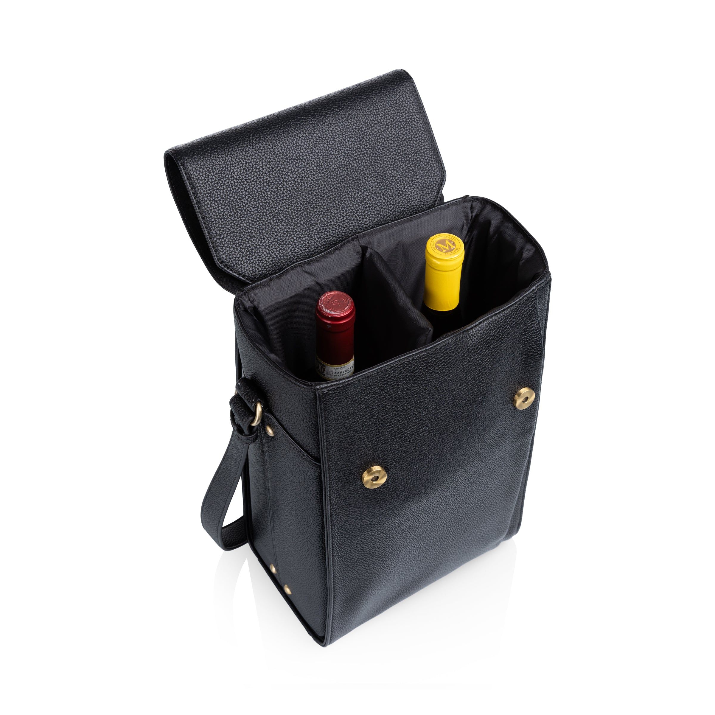 Barossa Two Bottle Leatherette Wine Tote