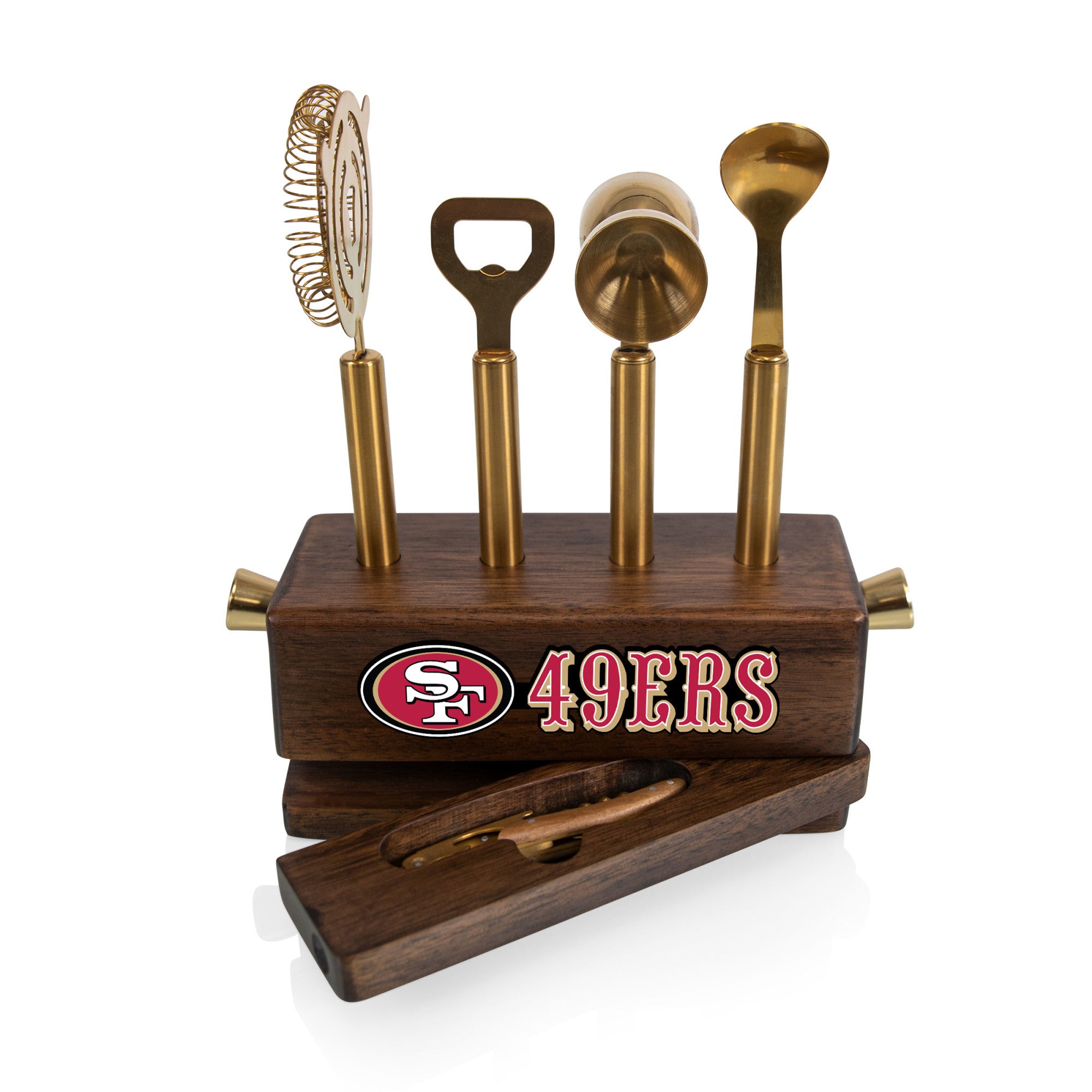 San Francisco 49ers - Sidecar 5-Piece Bar Tool Set