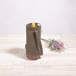 New York Giants - Malbec Insulated Canvas and Willow Wine Bottle Basket