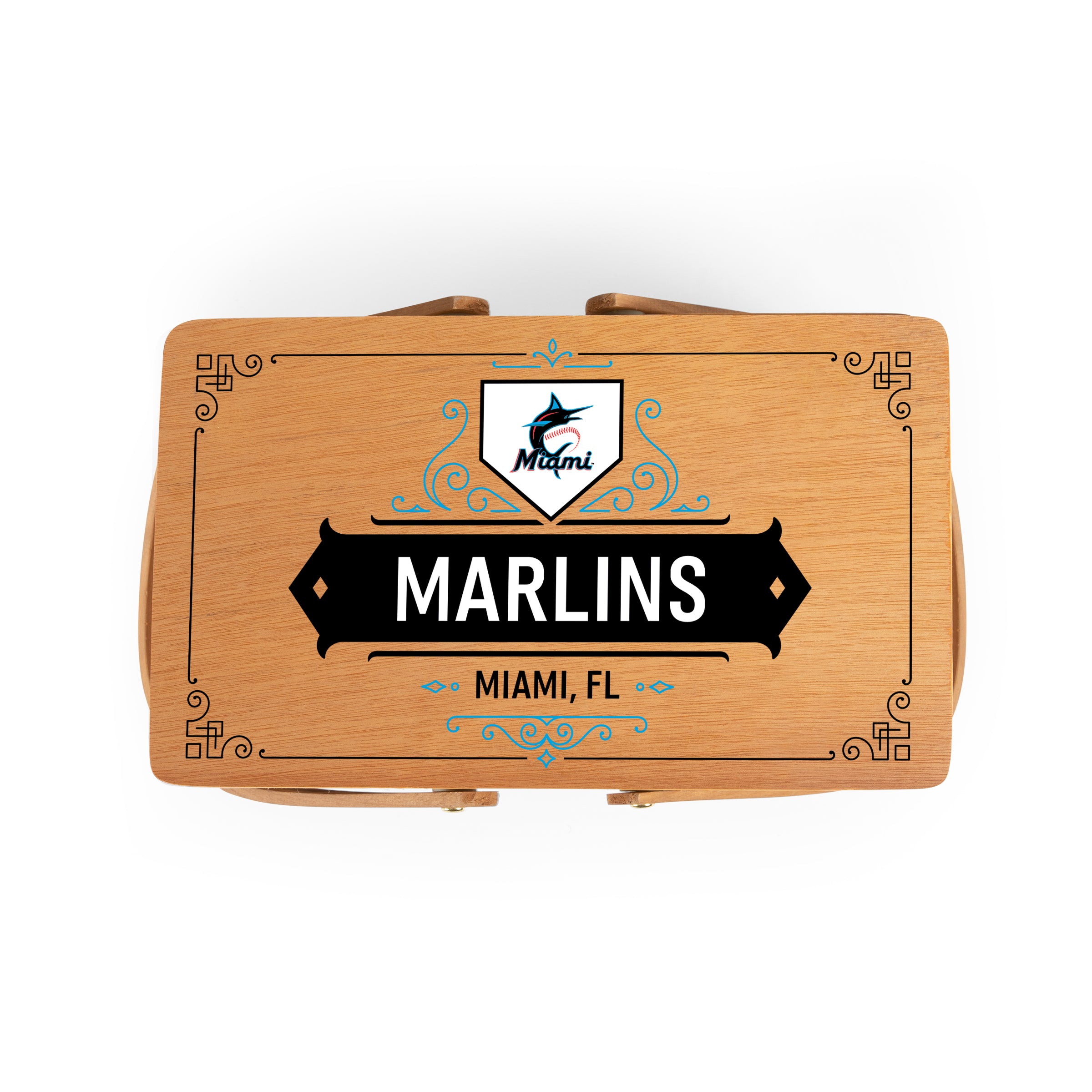 Miami Marlins - Poppy Personal Picnic Basket