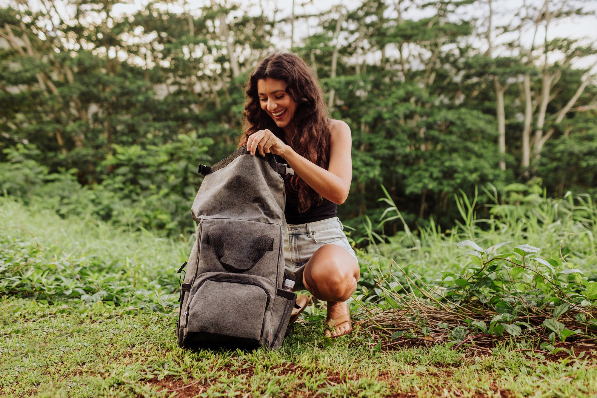 Atlanta Braves - On The Go Roll-Top Backpack Cooler