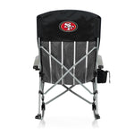 San Francisco 49ers - Outdoor Rocking Camp Chair