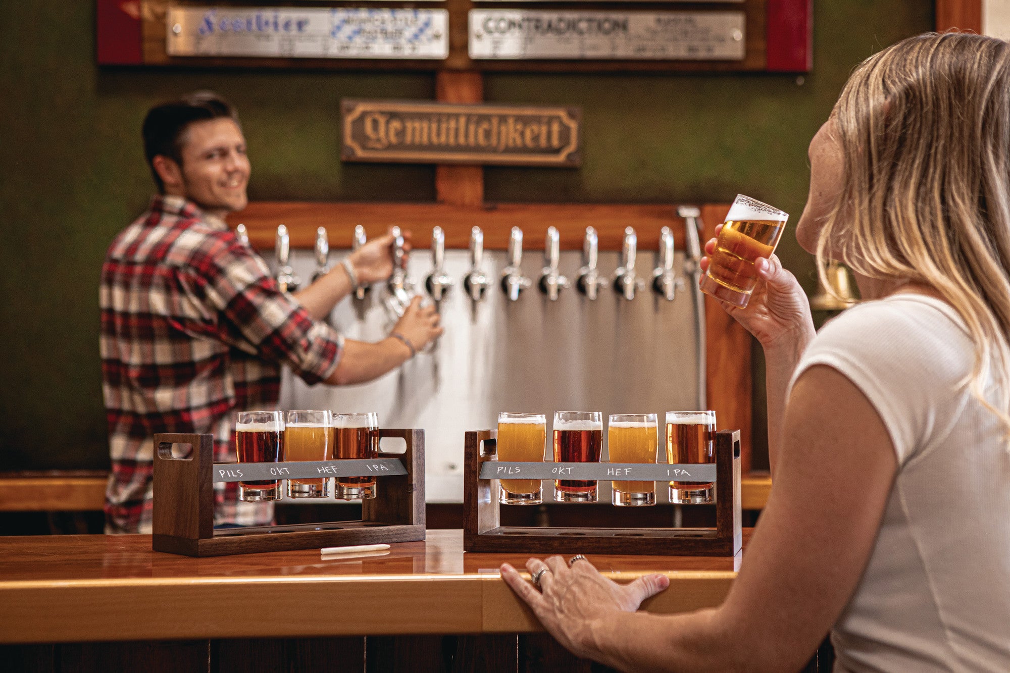 Cleveland Browns - Craft Beer Flight Beverage Sampler