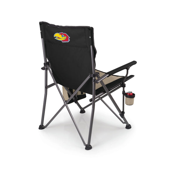 Kansas Jayhawks - Big Bear XXL Camping Chair with Cooler
