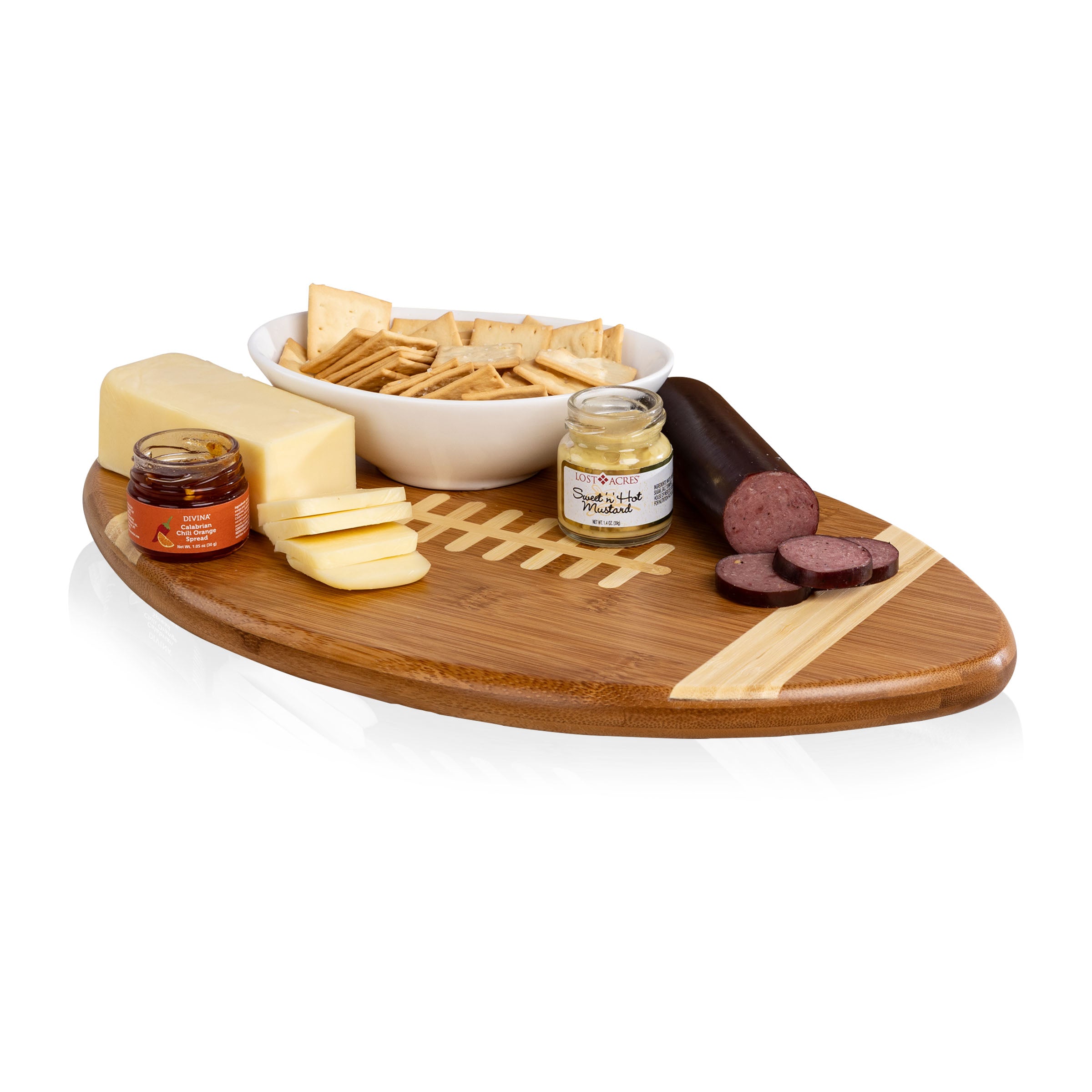 Touchdown! Cutting Board with Gourmet Gift Pack