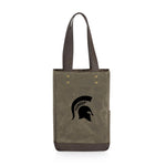 Michigan State Spartans - 2 Bottle Insulated Wine Cooler Bag