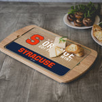 Syracuse Orange - Billboard Glass Top Serving Tray