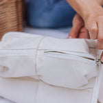 Terrabella Earth Friendly Handwoven Picnic Basket Set for 2