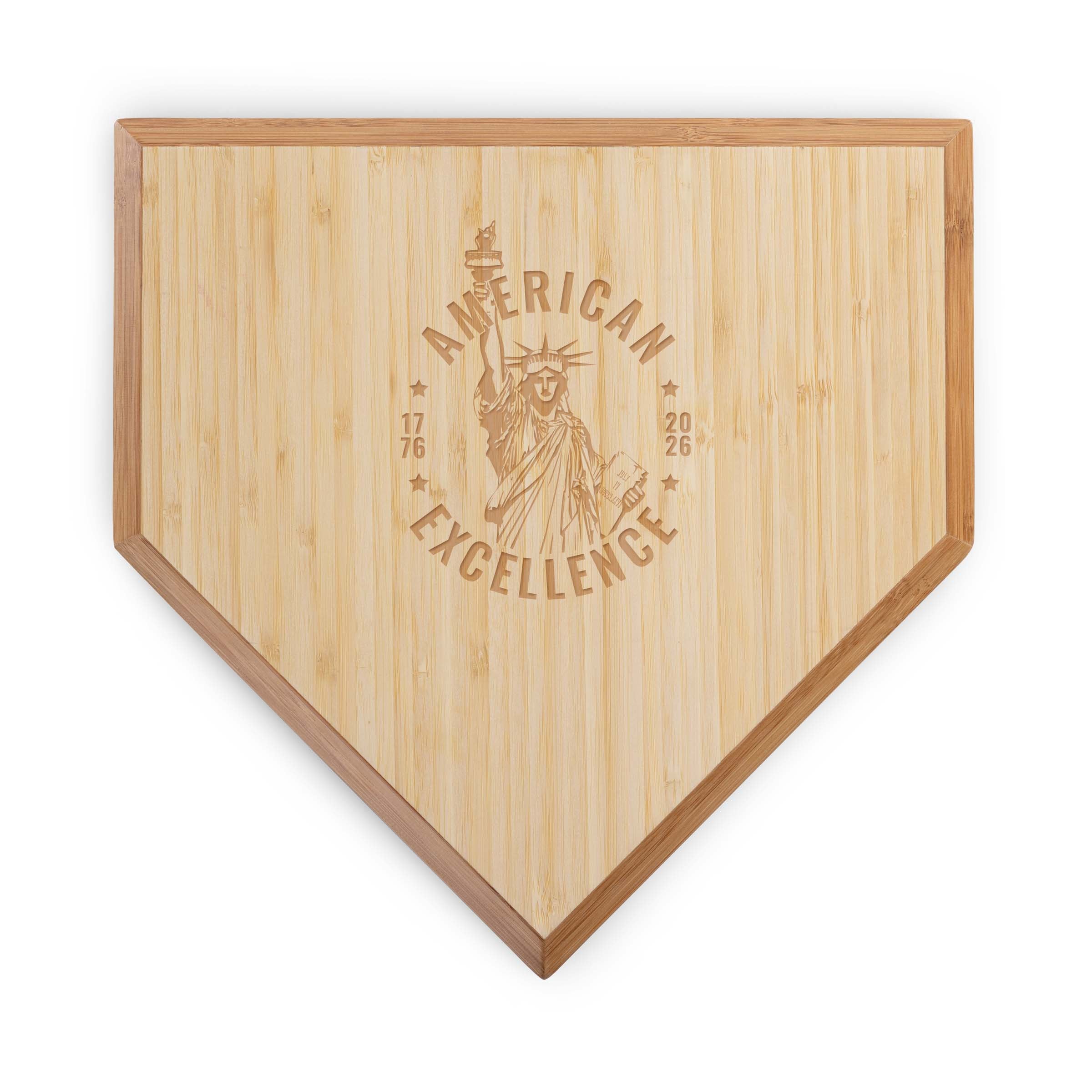 America250 - Home Plate Serving Board