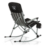 Las Vegas Raiders - Outdoor Rocking Camp Chair