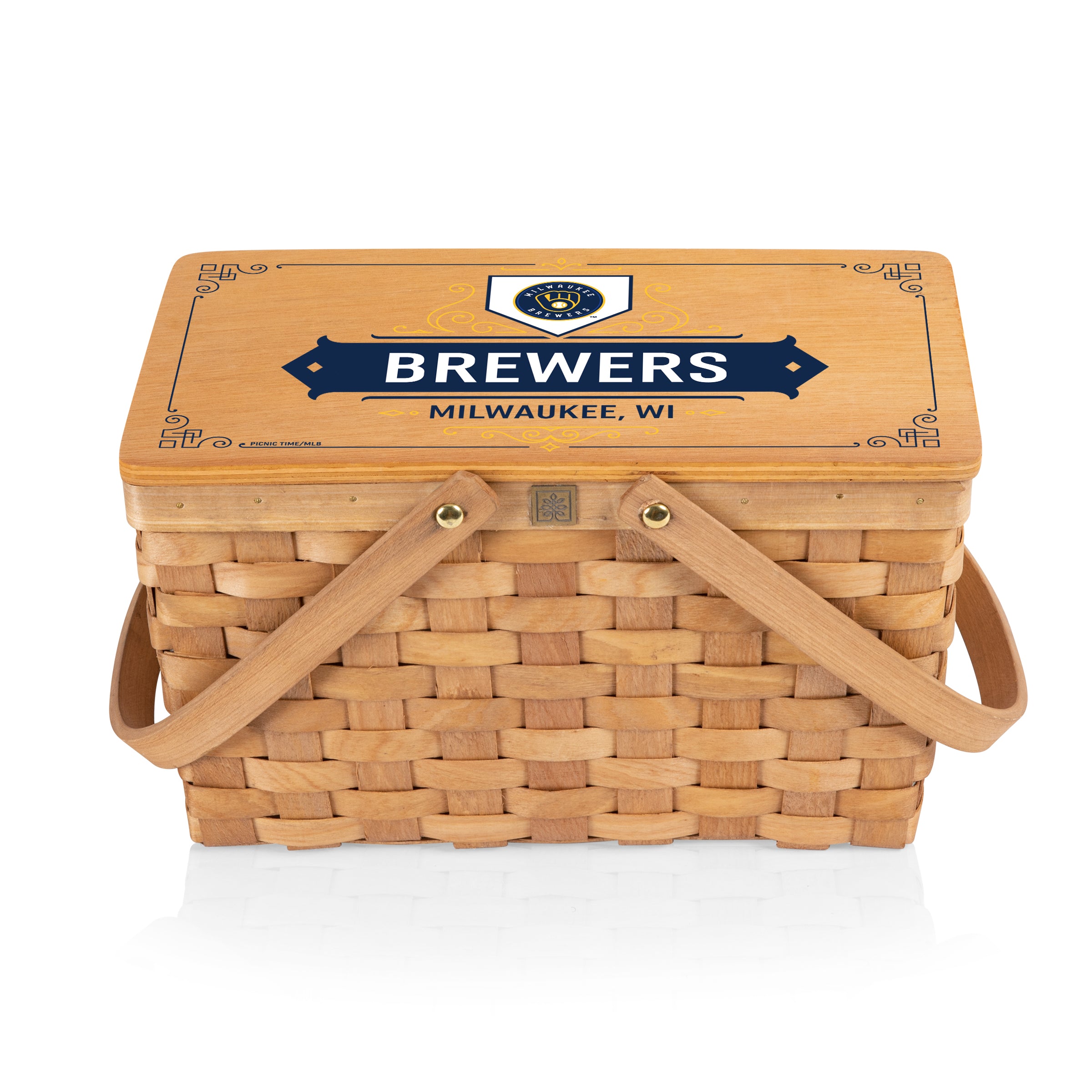 Milwaukee Brewers - Poppy Personal Picnic Basket