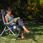 North Carolina Tar Heels - Outdoor Rocking Camp Chair