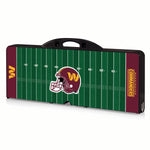 Washington Commanders Football Field - Picnic Table Portable Folding Table with Seats