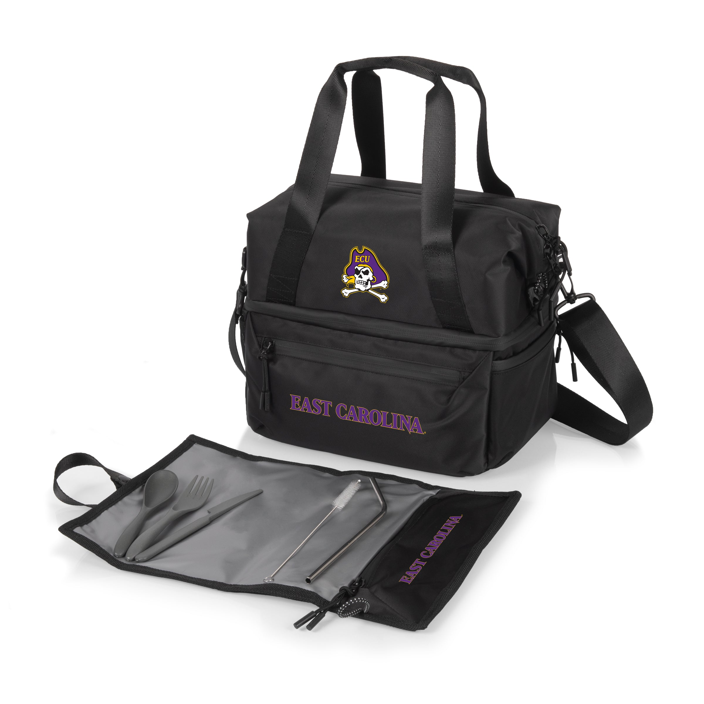 East Carolina Pirates - Tarana Lunch Bag Cooler with Utensils