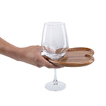 Heart Shaped Wine Appetizer Plates