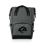 Los Angeles Rams - On The Go Roll-Top Backpack Cooler