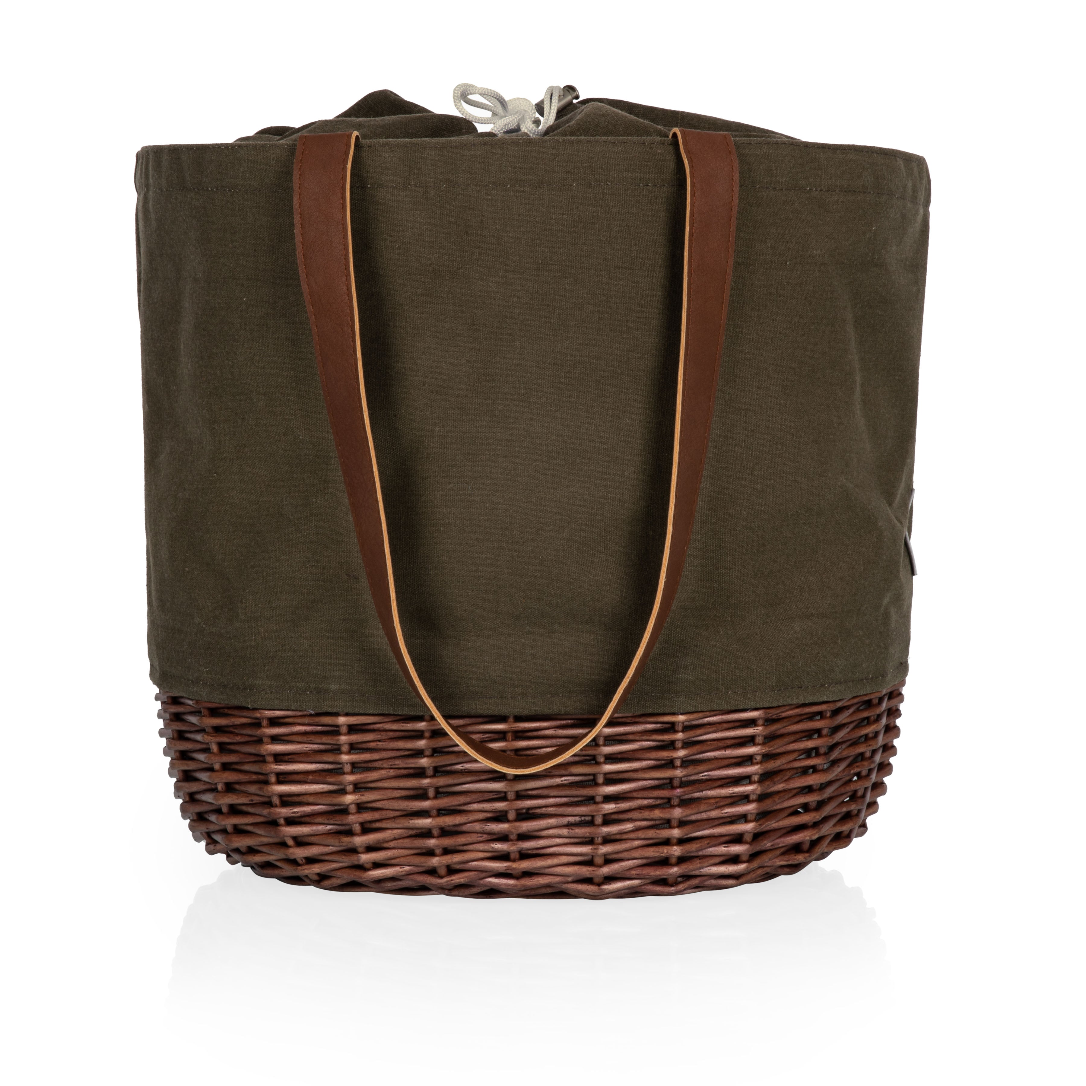 Philadelphia Eagles - Coronado Canvas and Willow Basket Tote