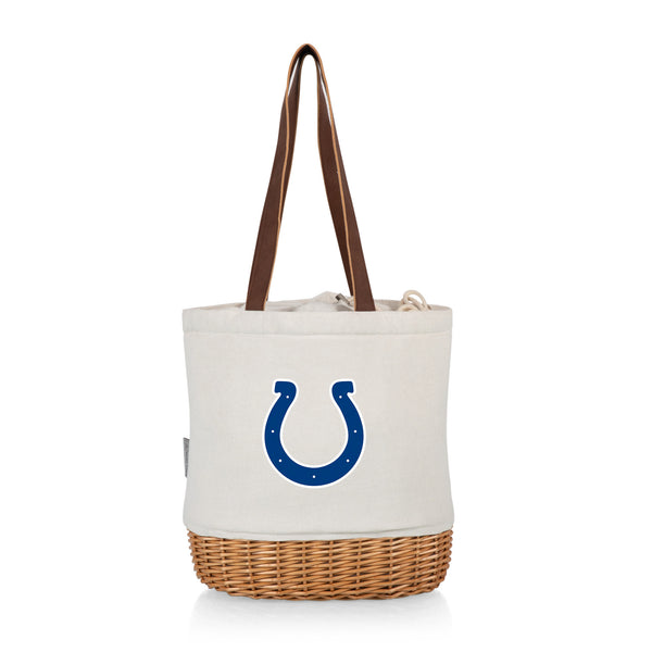 Indianapolis Colts - Pico Willow and Canvas Lunch Basket
